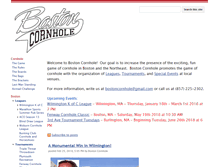 Tablet Screenshot of bostoncornhole.com